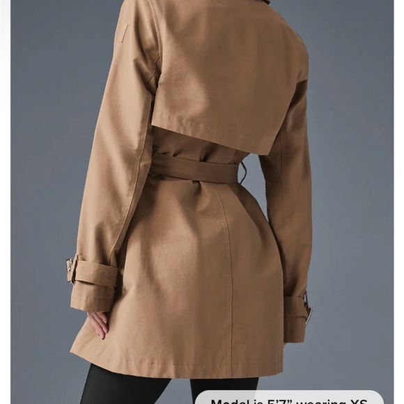 Alo Tan Trench Coat - Picture 5 of 7
